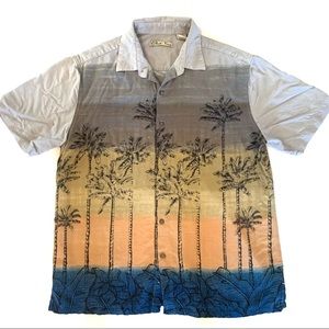 BATIK BAY Men’s Short Sleeve Button Up Rayon Shirt